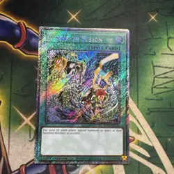 Yugioh! Dimension Fusion RA03-EN136 Platinum Rare 1st Edition NM - Image 1