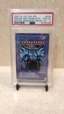 Yugioh PSA 10 Set Gem Mint Slifer #G401, Obelisk #G402 & Ra #G403 2000 Promo - Image 5