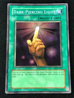 YUGIOH DARK PIERCING LIGHT MP1-015 SUPER (HP) - Image 1