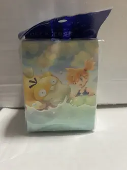 Pokemon Center Misty Psyduck Card Deck Box - Image 1