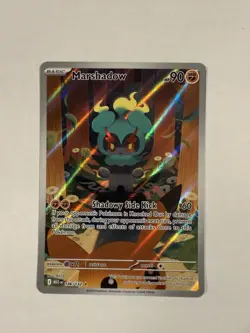 Marshadow 146/132 Illustration Rare Mega Evolutions Pokemon Card PSA CONTENDERU - Image 2