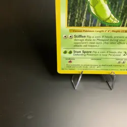 Metapod 054/102 Base Set Shadowless Lightly Played Vintage Pokemon Card WOTC - Image 5