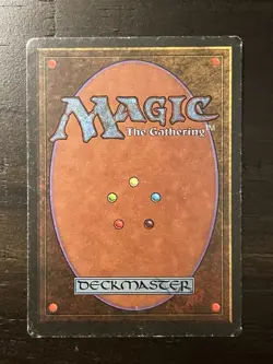 MTG Crusade Revised Edition Regular Rare - BANNED card Heavy Play - Image 2