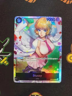 EXACT CARD PICTURED Stussy OP07-085 One Piece TCG 500 Years Future Eng Foil - Image 1