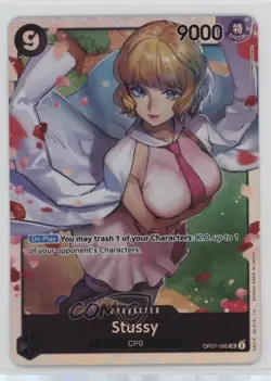 2024 One Piece Card Game: 500 Years in The Future OP07 SR Stussy #OP07-085 - Image 1