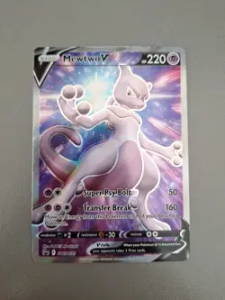 Mewtwo V Swsh229 Swsh: Sword & Shield Promo Cards Holo - Image 1