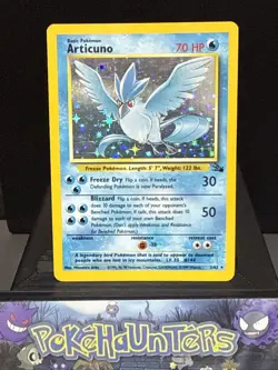 Pokemon Card Articuno 2/62 Holo Rare Fossil Set 1999 WOTC Light Play - Image 1
