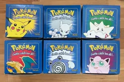 Pokemon 23K gold plated trading cards 1999 Burger King promotion full set - Image 1