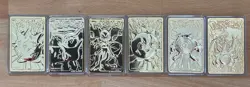 Pokemon 23K gold plated trading cards 1999 Burger King promotion full set - Image 3