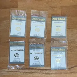 Pokemon 23K gold plated trading cards 1999 Burger King promotion full set - Image 4