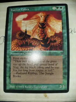 Hornet Cobra Legends Light Play NM MTG Magic 4 CARDS LOT - Image 1