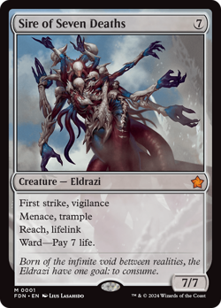 Sire of Seven Deaths Foundations Near Mint - Image 1