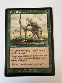 Magic the Gathering Crop Rotation 98/143 (Urza's Legacy) - Image 1