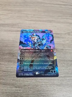 Jace, the Mind Sculptor (Borderless) (Raised Foil) Commander: Bloomburrow Foil - Image 2