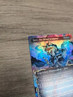 Jace, the Mind Sculptor (Borderless) (Raised Foil) Commander: Bloomburrow Foil - Image 4