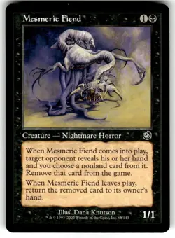 Mesmeric Fiend Torment Regular MTG - Image 1