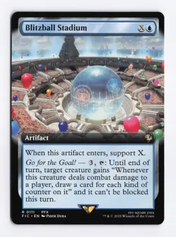 Blitzball Stadium (Extended Art) 0111 (R) MTG Commander Final Fantasy (FIC) (EN) - Image 1