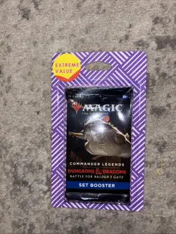 MTG Commander Legends Dungeons & Dragons Battle for Baldur's Gate Set Booster - Image 1