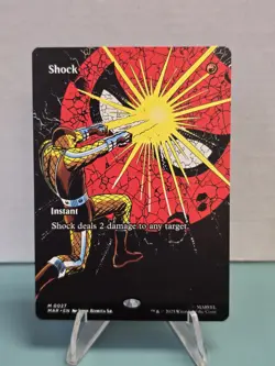 MTG Shock #0027 (Borderless) Marvel Universe Eternal-Legal Regular NM - Image 1
