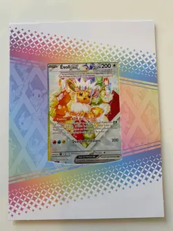 🇫🇷 Carte POKEMON evoli ex PV 200 174 promo EV8.5 evolutions prismatiques FR - Image 1