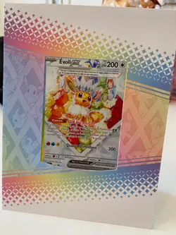 🇫🇷 Carte POKEMON evoli ex PV 200 174 promo EV8.5 evolutions prismatiques FR - Image 2