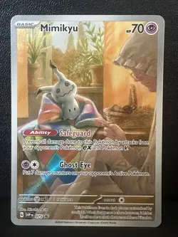 Pokemon TCG Mimikyu SVP075 Black Star Promo Paldean Fates NM - Image 1