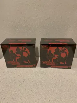 POKEMON TCG DESTINED RIVALS ELITE TRAINER BOX LOT(2) FACTORY SEALED - Image 1