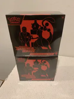 POKEMON TCG DESTINED RIVALS ELITE TRAINER BOX LOT(2) FACTORY SEALED - Image 3