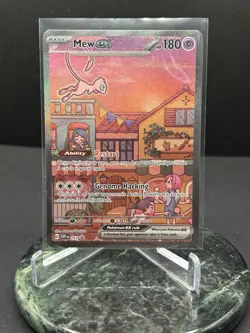 2023 POKEMON SVP EN-SV BLACK STAR PROMO 151 ULTRA PREMIUM COLLECTION 053 MEW EX - Image 1