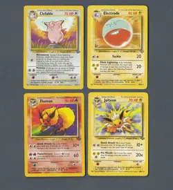 Pokemon Jungle Complete Set Of Non Holo Rares 17-32 - Image 2