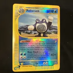 Pokemon Tcg Poliwrath 60/165 Expedition Reverse Holo Rare - Image 1