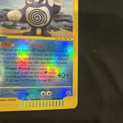 Pokemon Tcg Poliwrath 60/165 Expedition Reverse Holo Rare - Image 4
