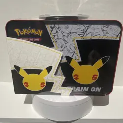 Pokemon TCG Celebration 25th Anniversary Collector’s Chest/ Lunch Box Tin Sealed - Image 2