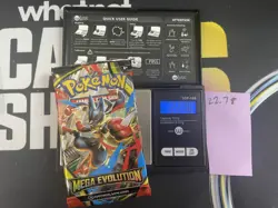 22.78g VERY HEAVY Mega Evolution Pokemon Sealed Booster Pack New SIR/HRU - Image 1