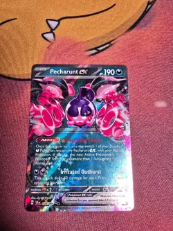 Pokemon TCG Pecharunt ex 39/64 Shrouded Fable Double Rare NM Holo 2024 - Image 3