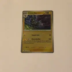 Pokemon TCG Zebstrika (Master Ball Pattern) - SV: White Flare - Uncommon - Image 1