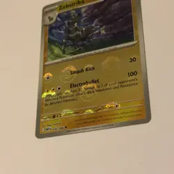 Pokemon TCG Zebstrika (Master Ball Pattern) - SV: White Flare - Uncommon - Image 2