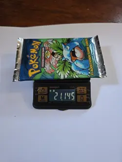 Heavy Base Set WOTC Pokemon Sealed Booster Pack Venesaur Art 21.14 - Image 1