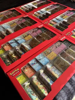 Pokemon TCG Prismatic Evolutions Box 8 Mini Tins Promo Cards Costco - Lot of 8! - Image 4