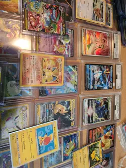 Pokemon Card Lot 3 slabs, 1 Damaged 2 Base zard, Venusaur jp, 40+ Card Lot🔥 - Image 1