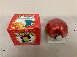 1999 Burger King POKEMON BALL 23K Gold Plated CHARIZARD Trading Card Sealed Bag! - Image 1