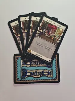 Dominion Replacement Cards - 5 "King's Court" Cards Rio Grande Games - Image 1
