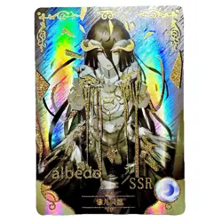 NS-5M01-067 Albedo SSR • Goddess Story / Overlord Anime Card (Waifu) - Image 1