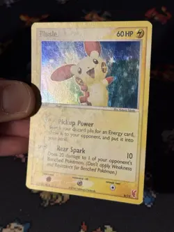Pokemon Cards Plusle 6/12 Holo Deck Exclusive Promo - (LP) *SWIRL* - Image 3