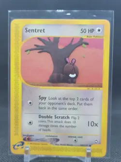 2003 Pokemon Aquapolis E-Card Series Sentret Common 107/147 - Image 1