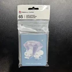 Tandemaus & Maushold Household Card Sleeves (x65) - Pokemon Center - Brand New - Image 1