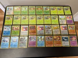 Huge lot Pokemon Holo Reverse Holo Pokemon Lot Modern Some Japanese 1400 Cards - Image 3