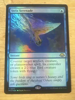 MTG - Strix Serenade FOIL - Modern Horizons 3 - Image 1