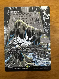MTG Spider-Man Reanimate (Borderless) Regular - Image 1