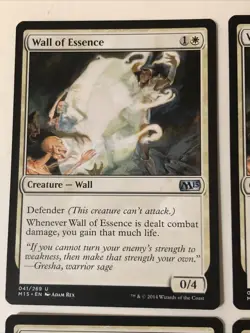 Wall Of Essence X 4 M15 NM Condition See Pics Front/back - Image 4